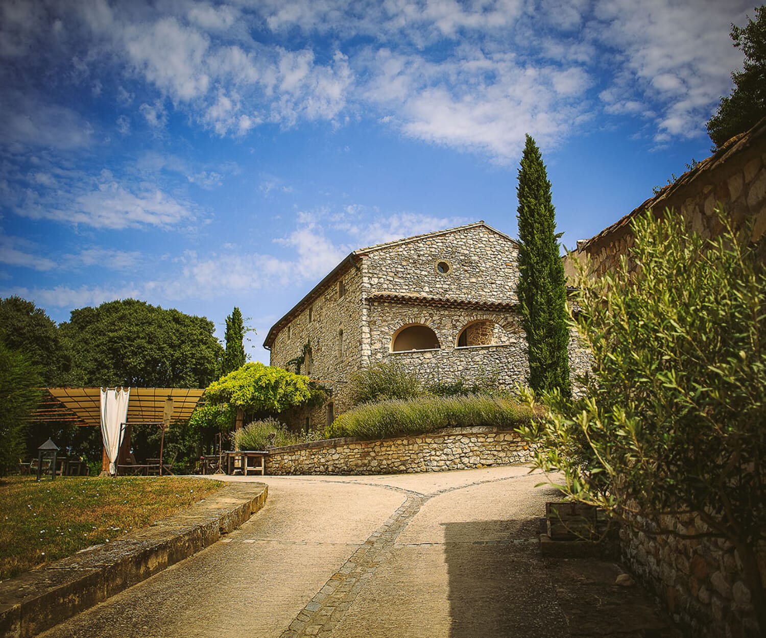 Mariage au Comptoir Saint Hilaire. Une photo du Comptoir