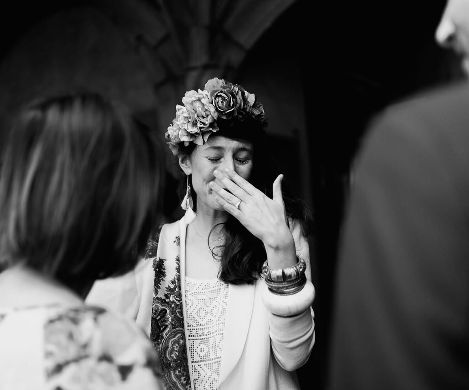 Quand l'émotion est trop forte Photographe de mariage à Clermont Ferrand