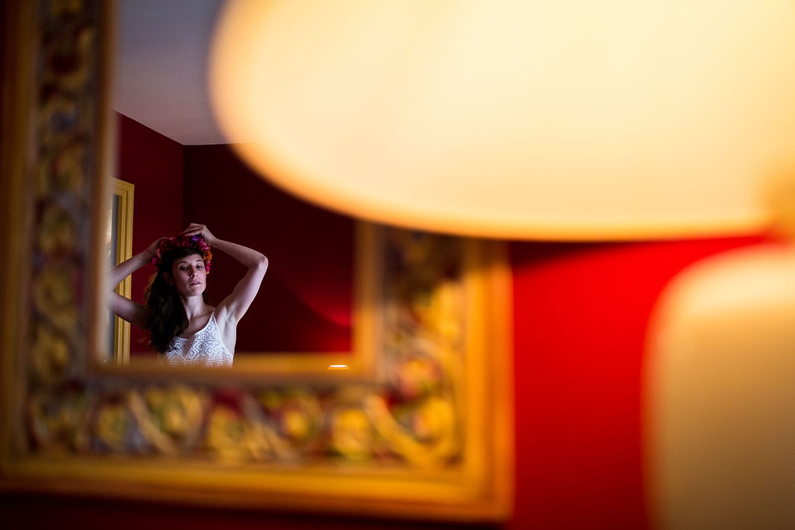 Photographe de mariage à Clermont Ferrand Préparatifs de la mariée, portrait
