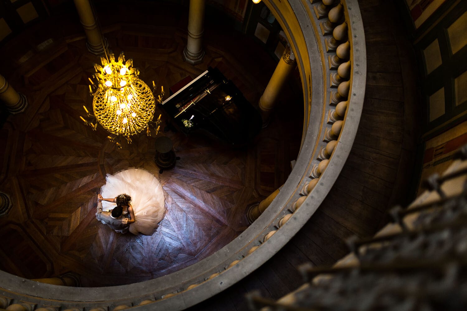Photo de couple au Château de Syam
