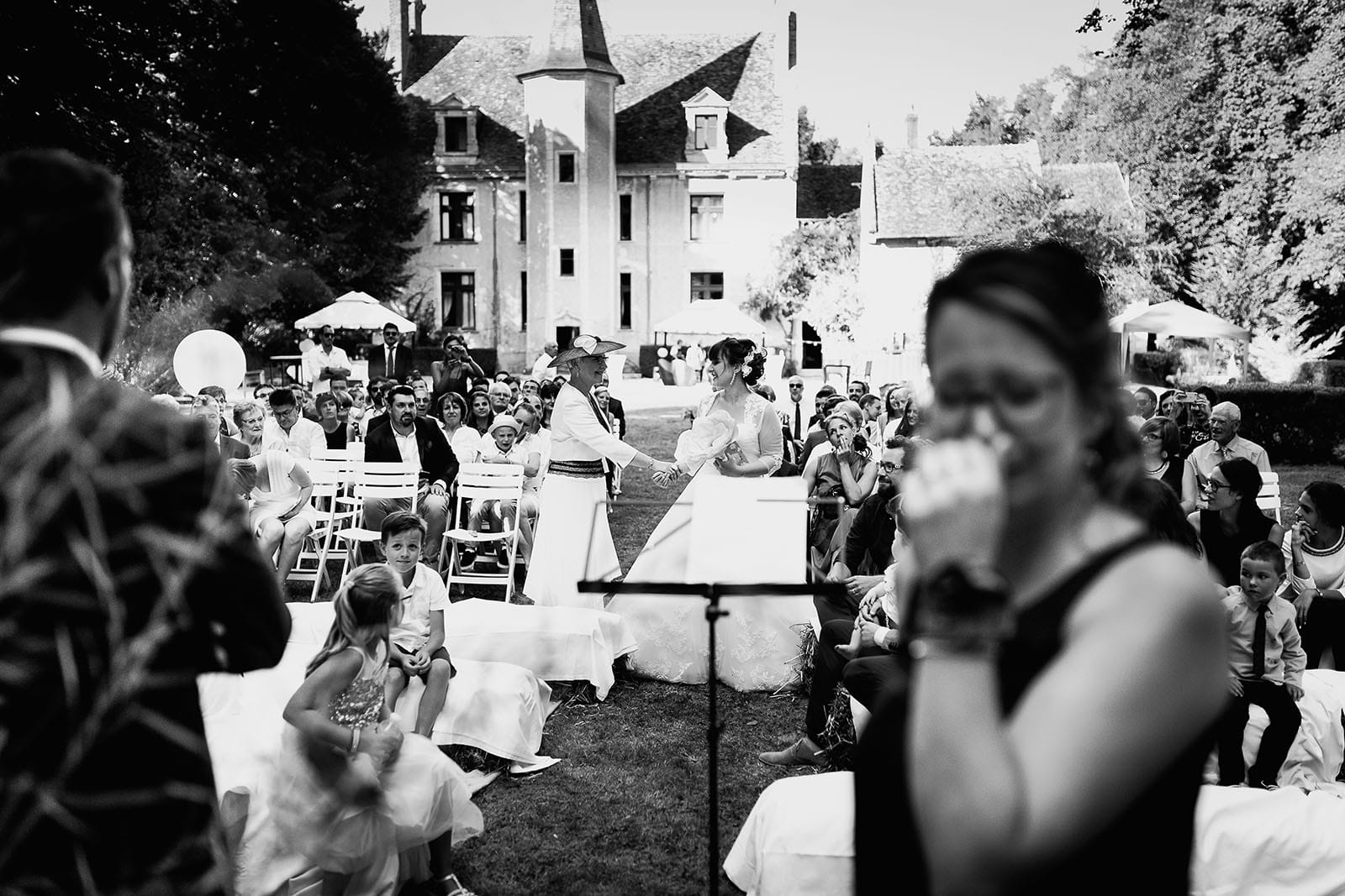 Photographe de mariage château le sallay nevers