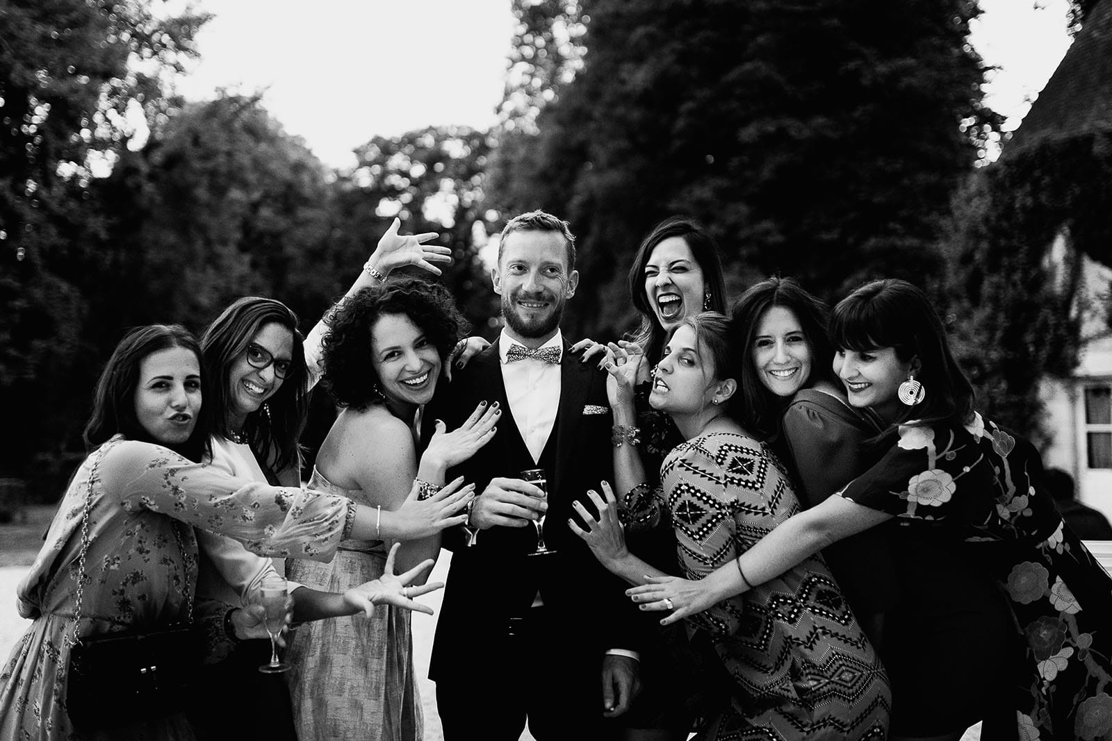 Photographe de mariage château le sallay nevers