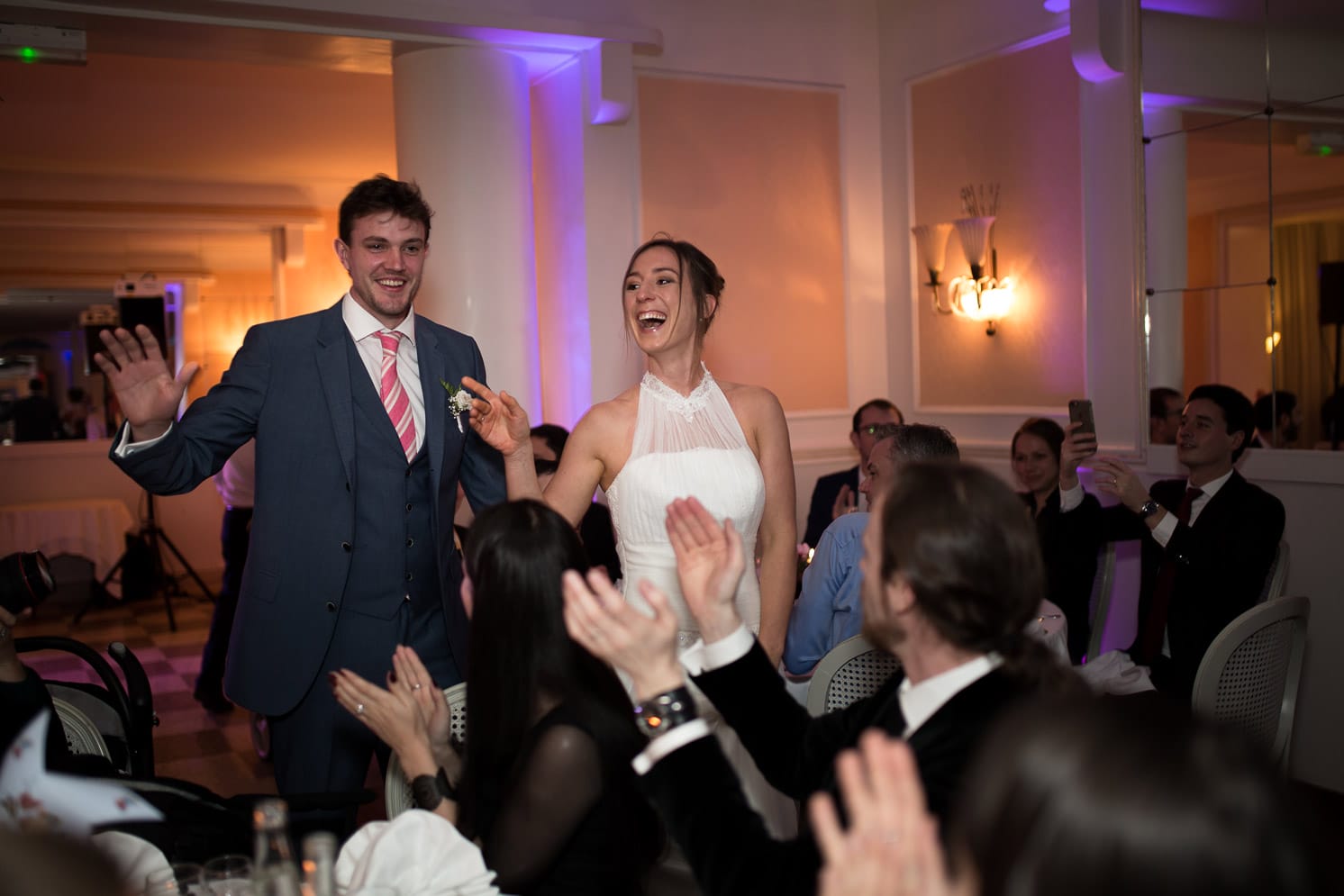 Hotel Royal Saint Mart Royat Clermont Ferrand L'entrée des mariés