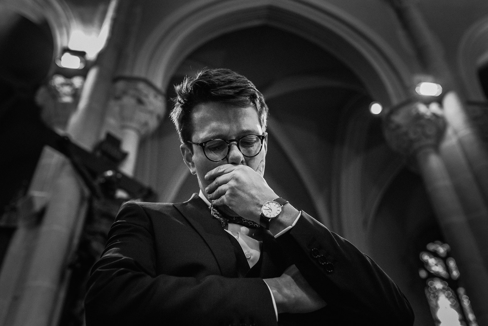 photographe-mariage-lyon-emotion-joie-beau-luxe-reportage-david-pommier (13) Reportage photo de mariage à Lyon - Manoir de la Garde. Emotion du marié