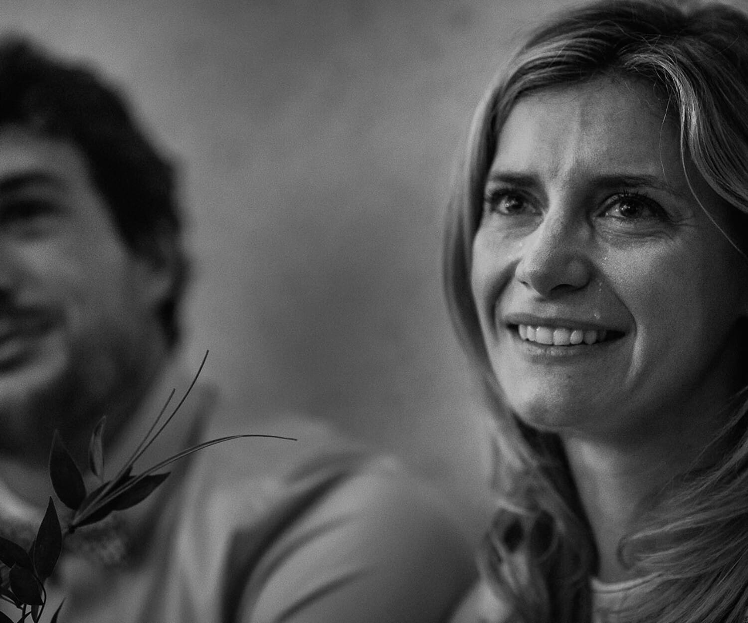 Meilleures photographies de mariage du photographe de mariage David Pommier. l'émotion et les larmes d'une soeur