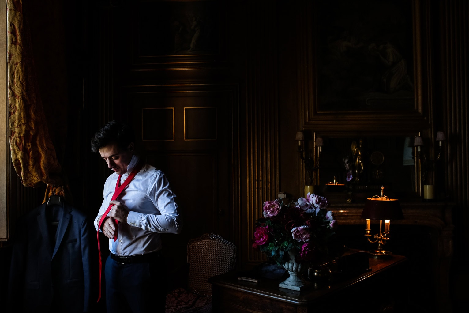 Reportage de mariage au Château de Saint Trys