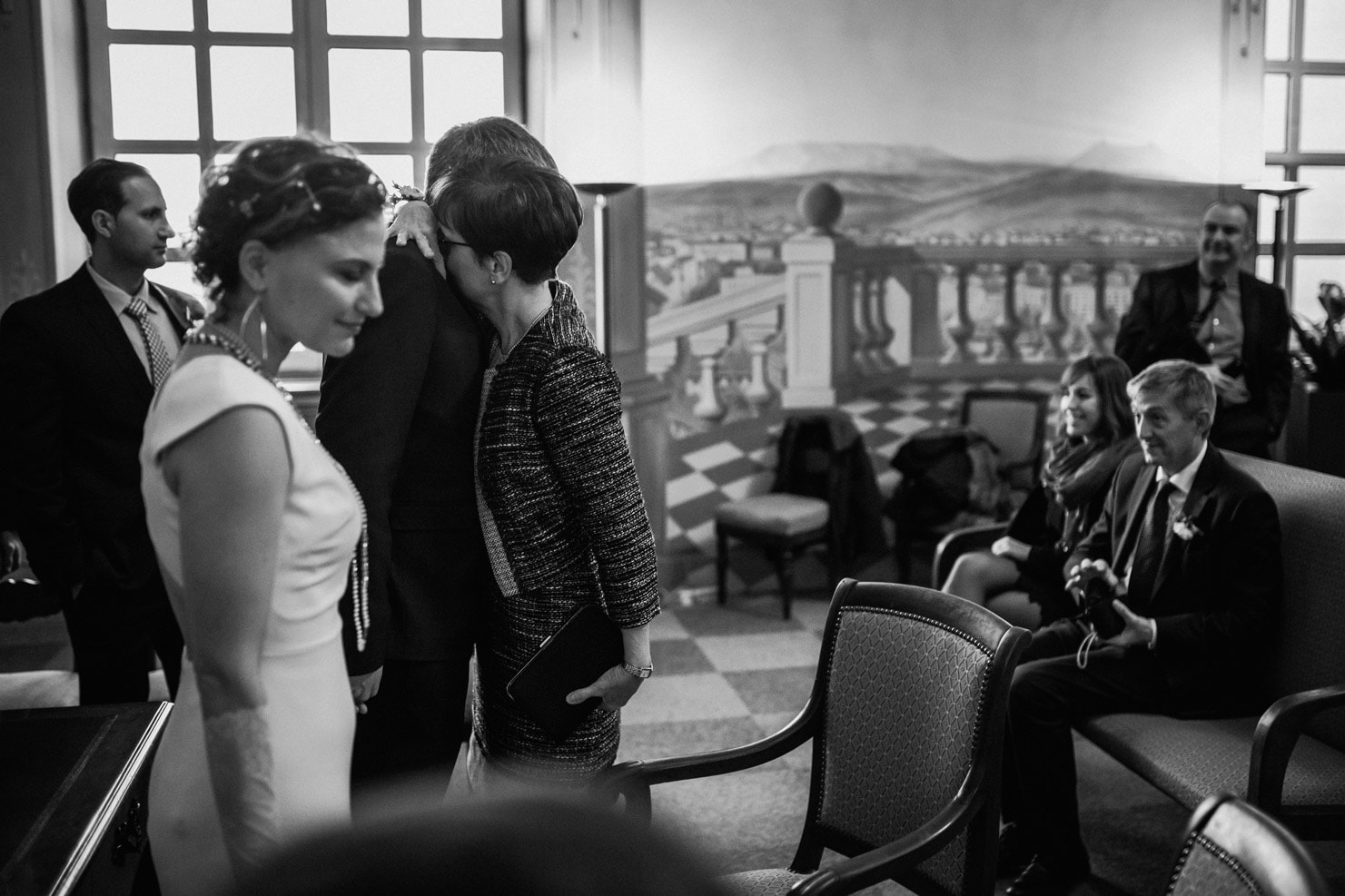 Reportage entre New York et Clermont Ferrand, un élégant mariage