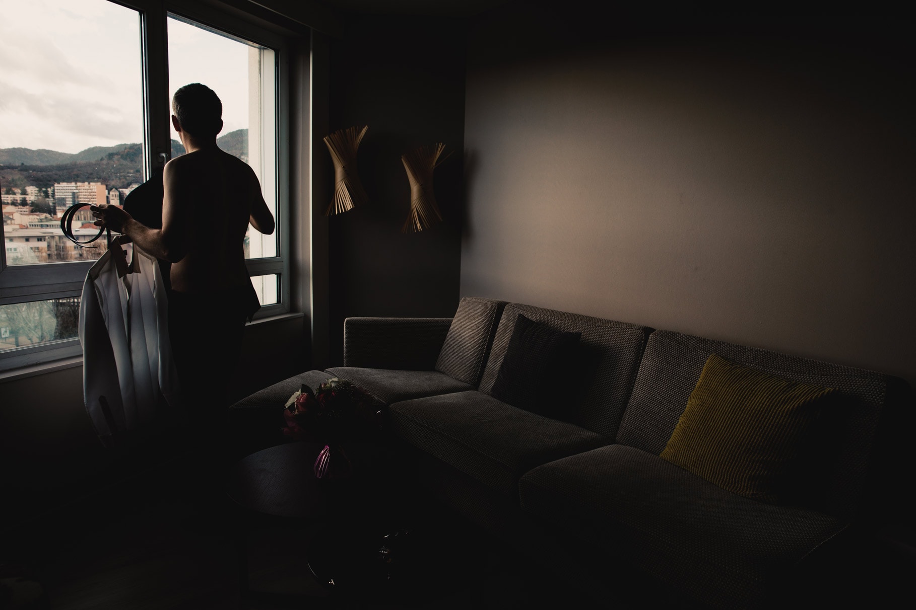 Reportage entre New York et Clermont Ferrand, un élégant mariage