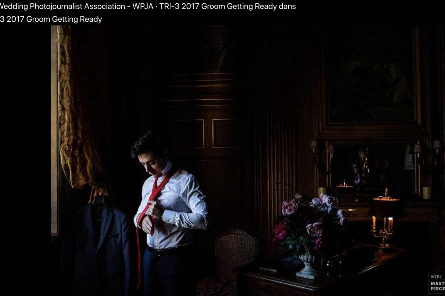 Récompense de photo de mariage Château de Saint Trys Lyon. Photo de David POMMIER Photographe à Lyon