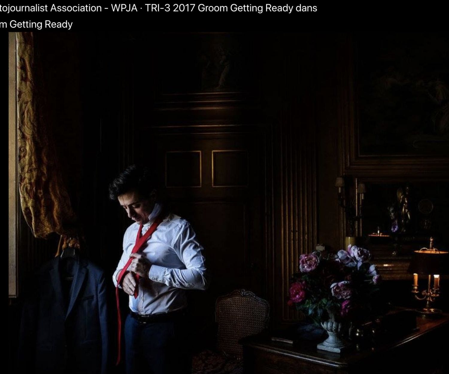 Récompense de photo de mariage Château de Saint Trys Lyon. Photo de David POMMIER Photographe à Lyon