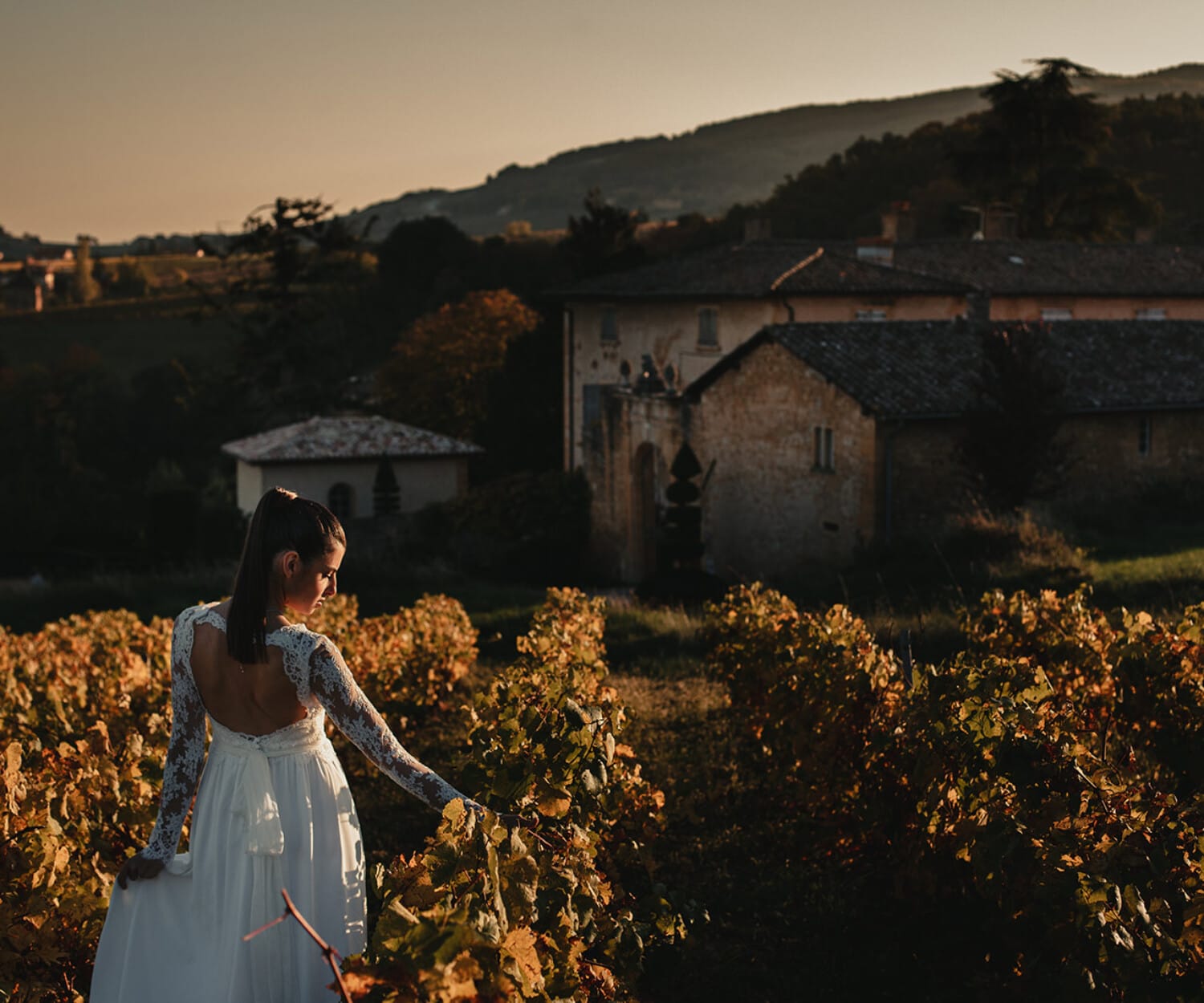Récompense internationale pour le photographe de mariage David Pommier. Les mariages d'automne et d'hiver
