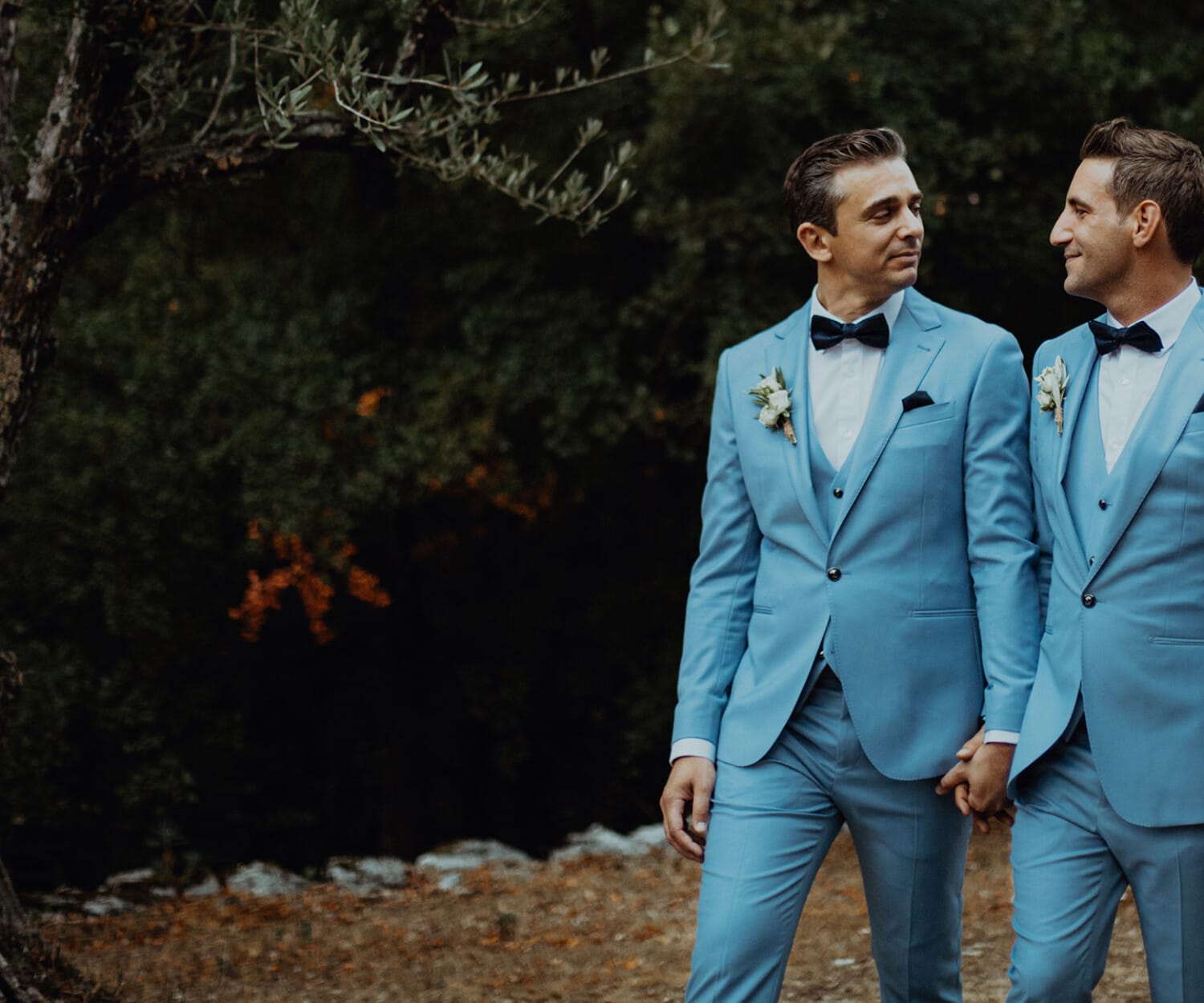 Reportage de mariage au Comptoir Saint Hilaire - Alès Couple gay