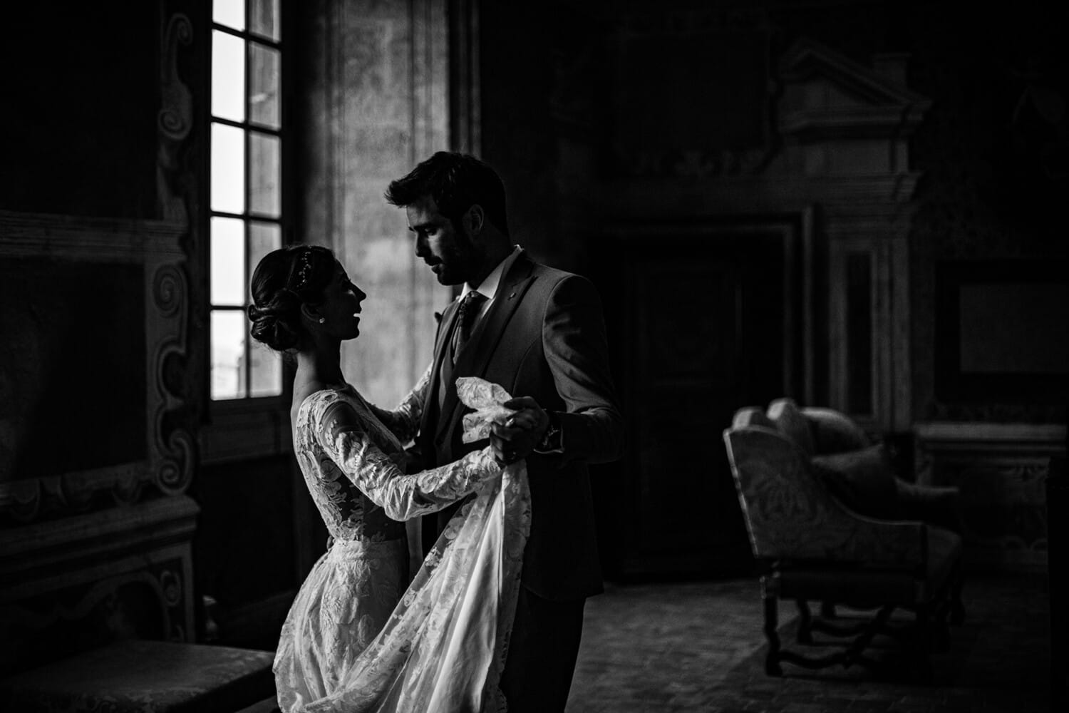 Reportage de mariage au Château de Bagnols. Meilleures photographies de mariage du photographe de mariage David Pommier. Moulins allier. Photographe de mariage Lyon