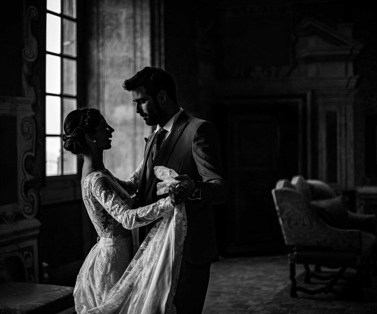 Reportage de mariage au Château de Bagnols. Meilleures photographies de mariage du photographe de mariage David Pommier. Moulins allier. Photographe de mariage Lyon