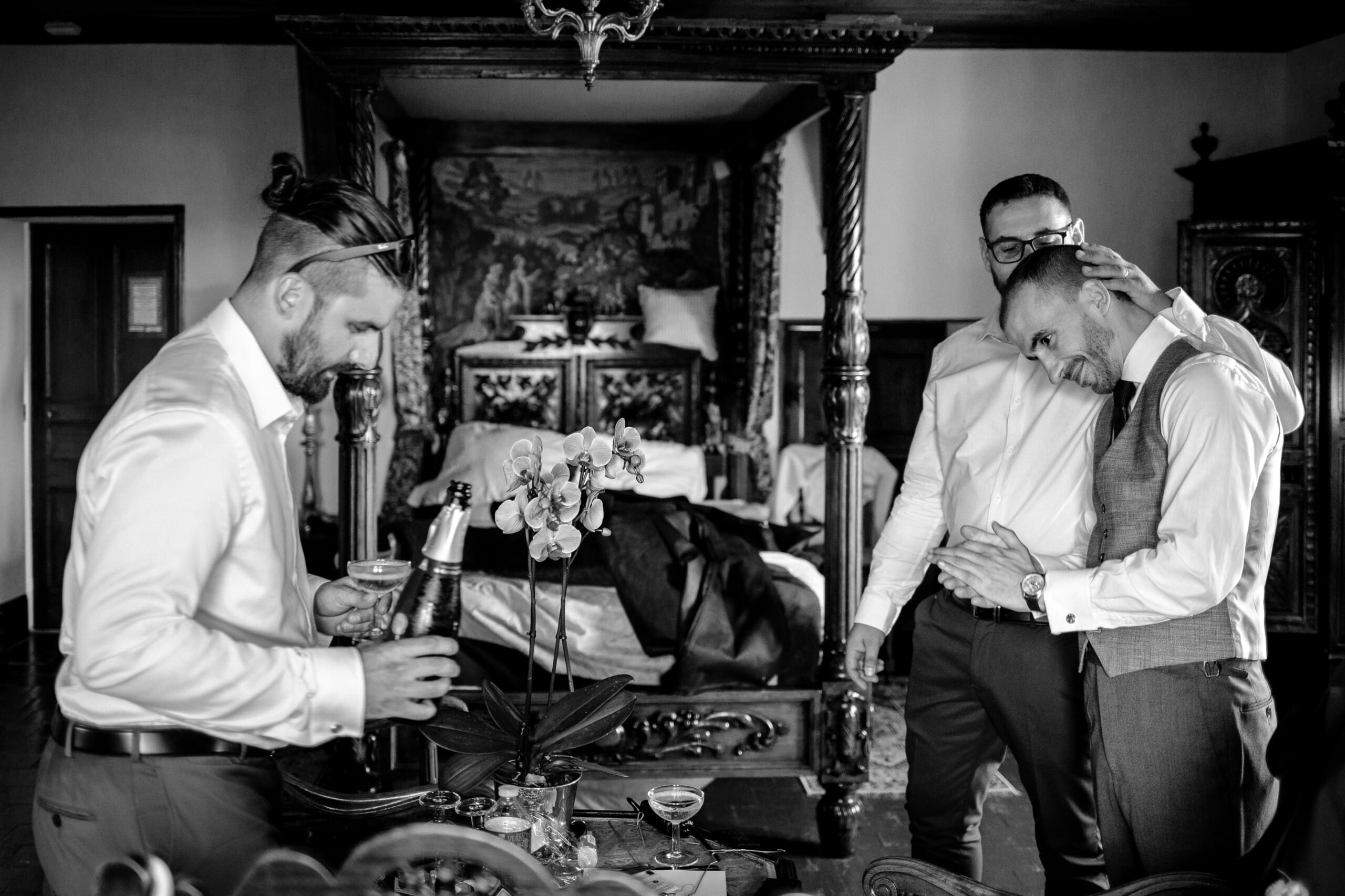 Reportage de mariage au Château de Peufeilhoux