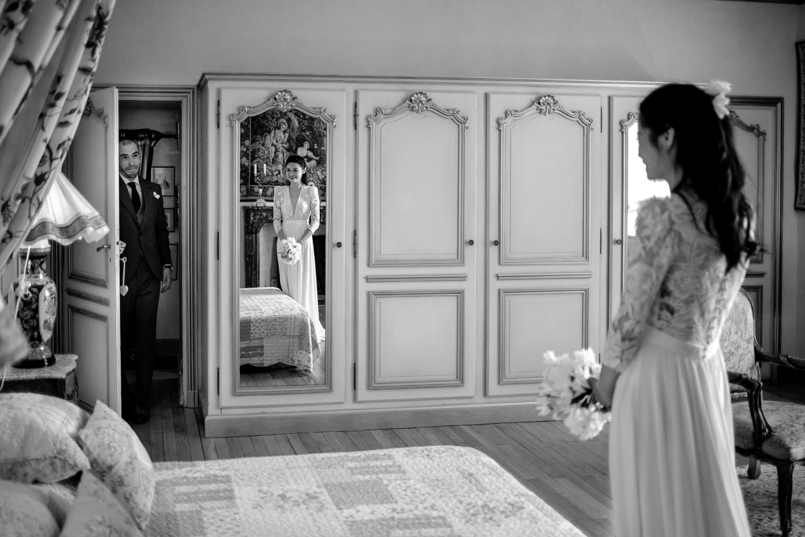 Reportage de mariage au Château de Peufeilhoux