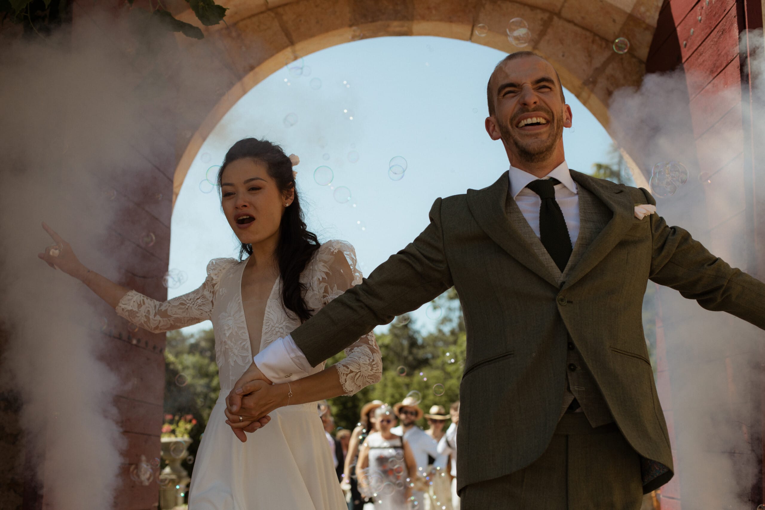 Reportage de mariage au Château de Peufeilhoux