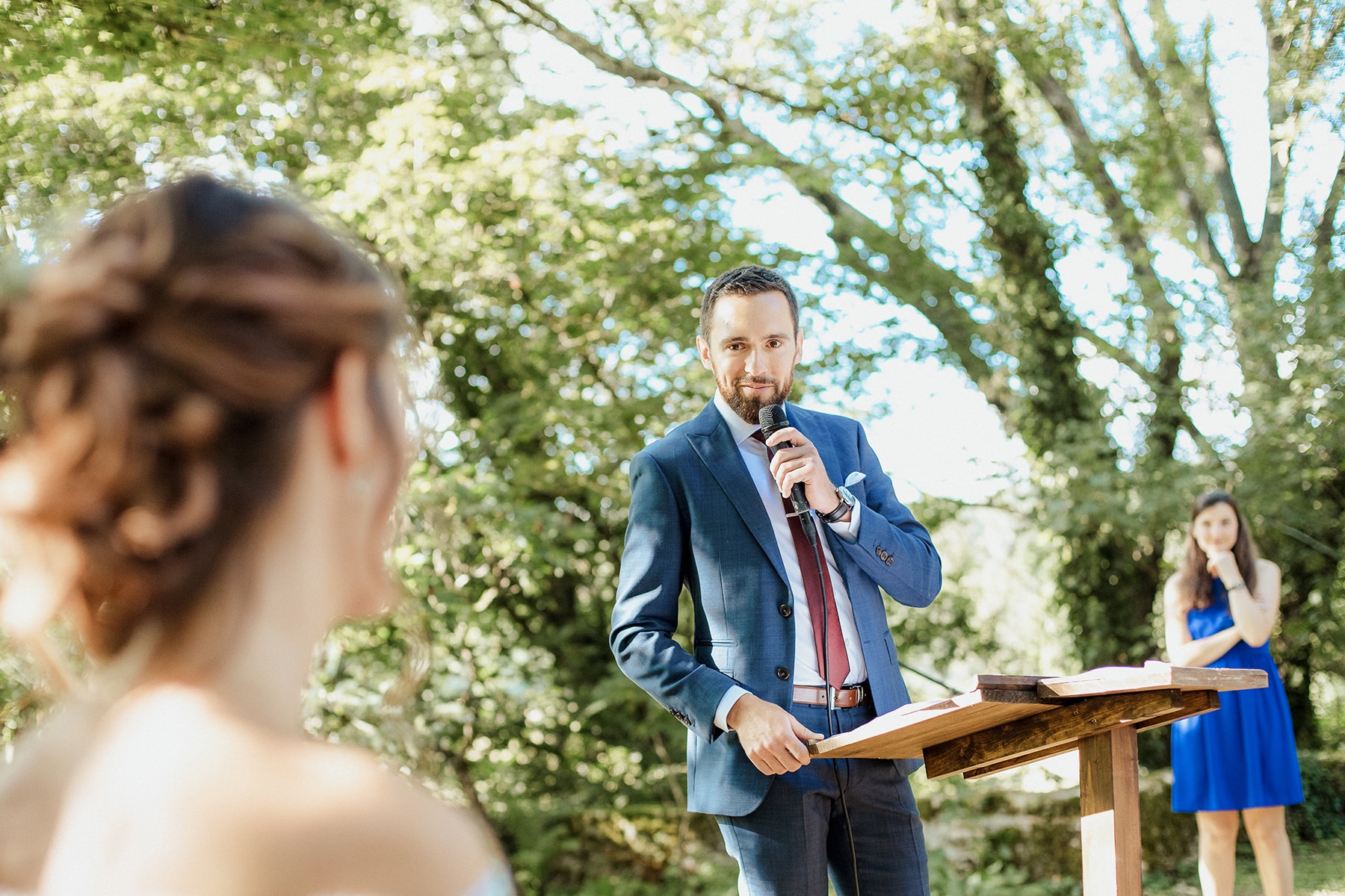 @davidpommier-photographe-mariage-chateau-de-courbeville (1 sur 1)-41 Le discours du marié à la cérémonie
