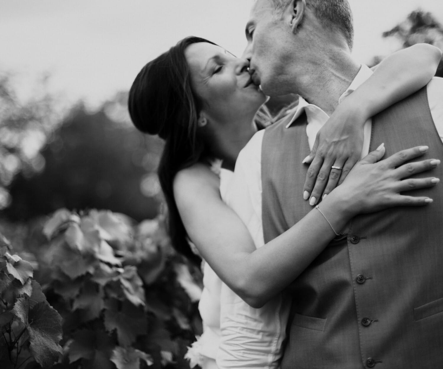 Photographe de mariage au château du Pin