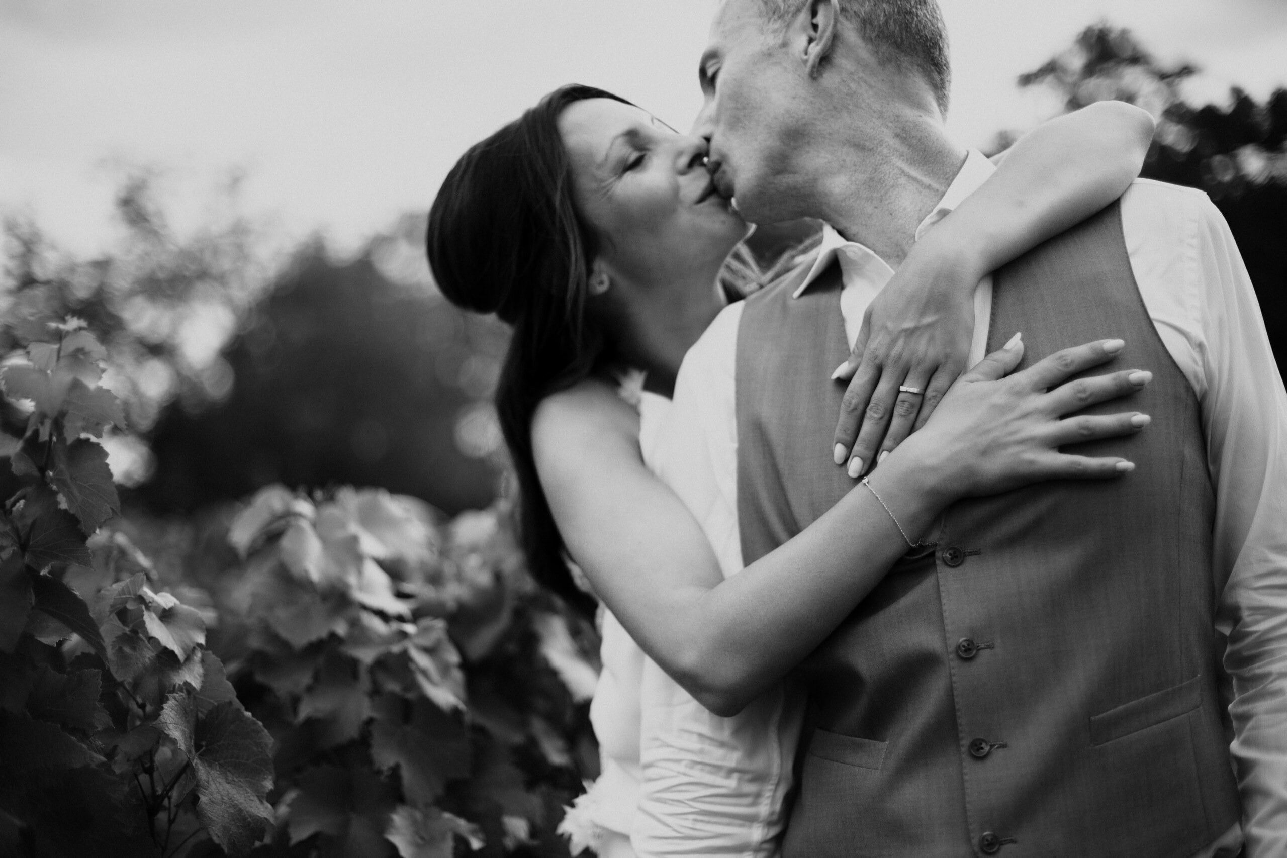 Photographe de mariage au château du Pin