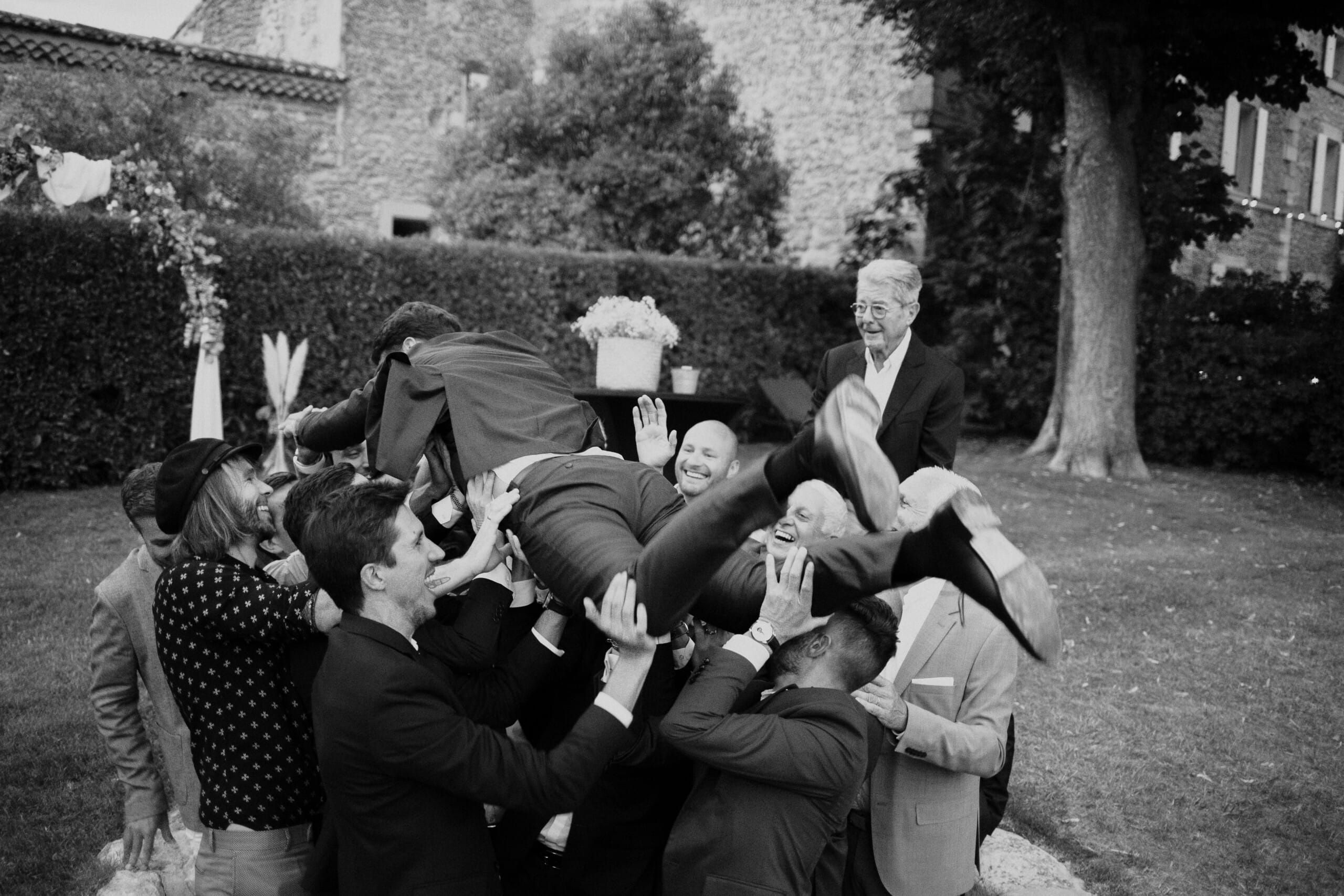 La fête durant le mariage